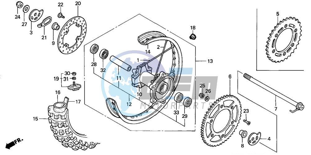 REAR WHEEL