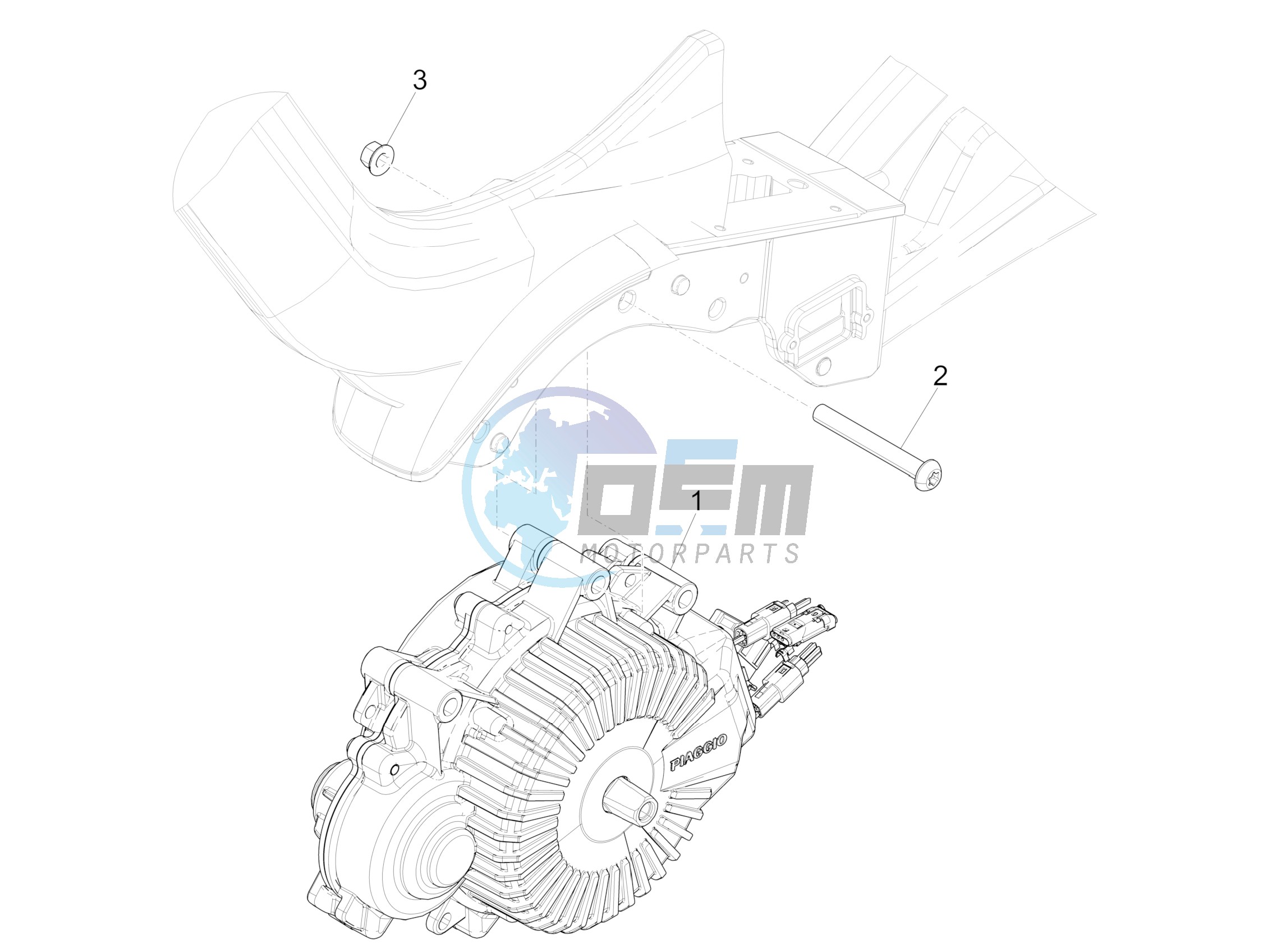 Engine, assembly