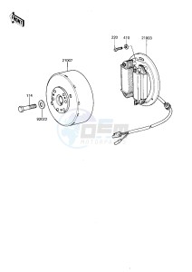 KDX 175 A [KDX175] (A2-A3) [KDX175] drawing GENERATOR -- 81-82 A2_A3- -