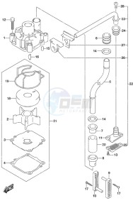 DF 115A drawing Water Pump