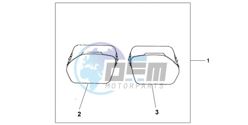 PANNIER INNER BAG SET