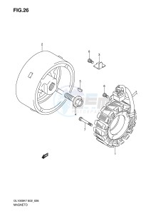 DL1000 (E2) V-Strom drawing MAGNETO