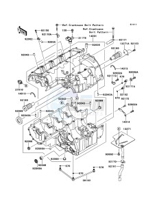 Z750R ZR750NBF FR GB XX (EU ME A(FRICA) drawing Crankcase