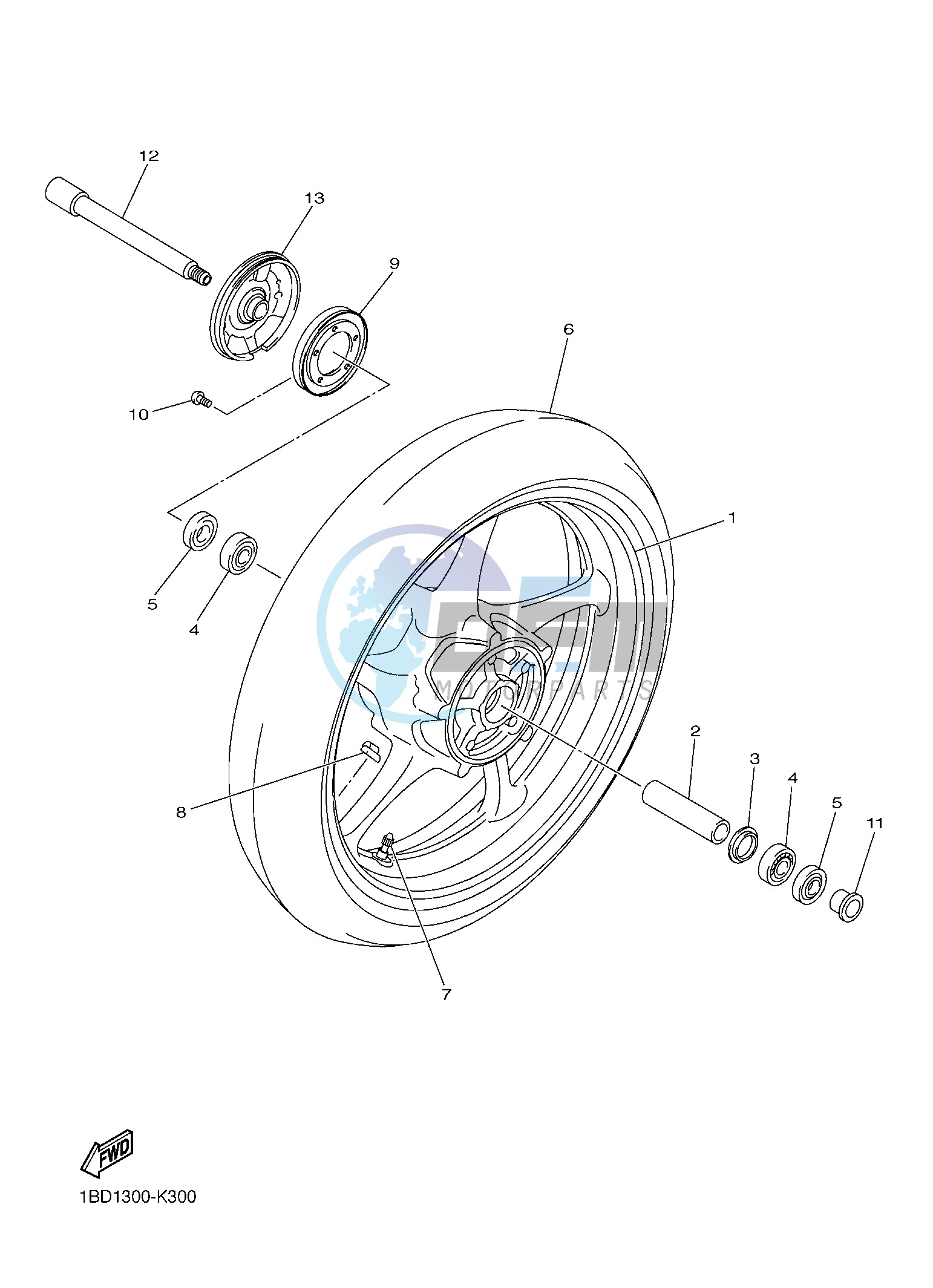 FRONT WHEEL