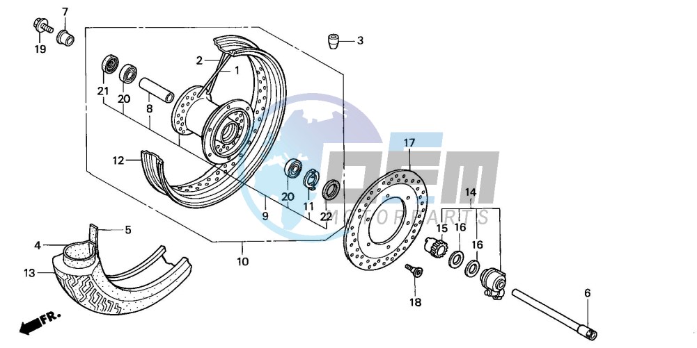 FRONT WHEEL