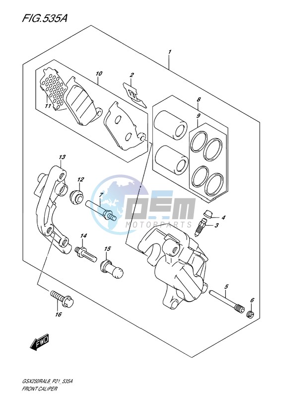 FRONT CALIPER