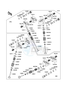 VN1600 MEAN STREAK VN1600B7F GB XX (EU ME A(FRICA) drawing Valve(s)