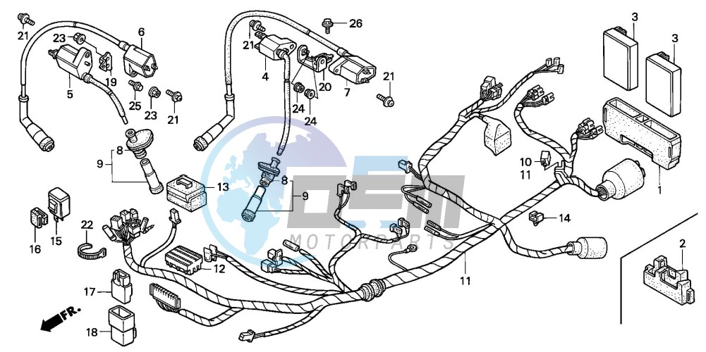 WIRE HARNESS/ IGNITION COIL