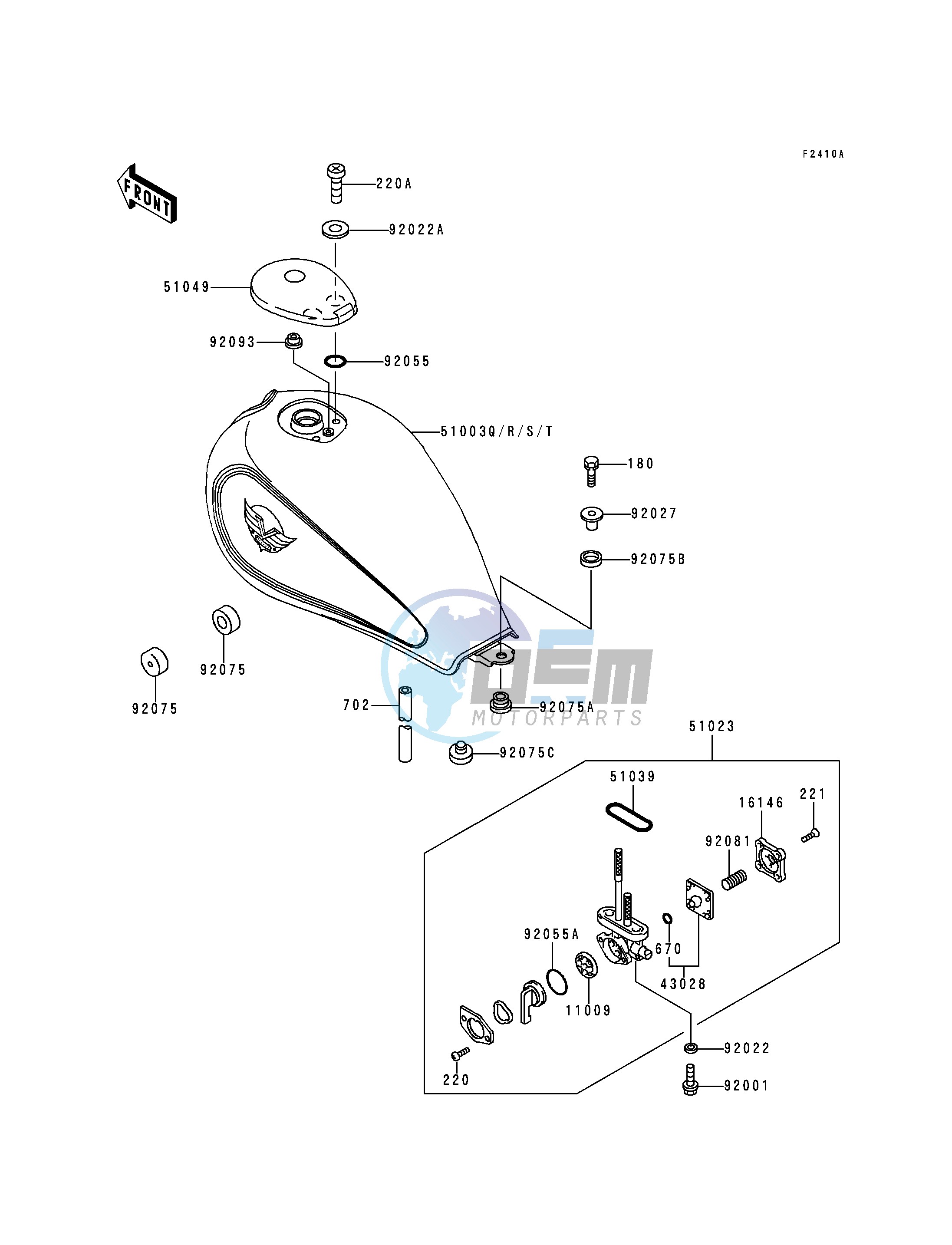 FUEL TANK -- EN500-A4- -