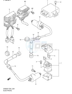 SV650S (E2) drawing ELECTRICAL