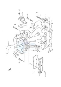 DF 115 drawing Intake Manifold