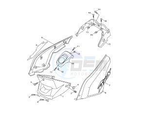 YW BW'S 125 drawing REAR BODY