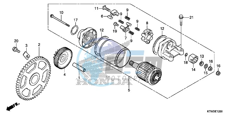 STARTING MOTOR