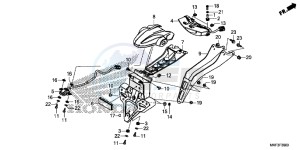 CBR1000S1 2ED - (2ED) drawing TAILLIGHT