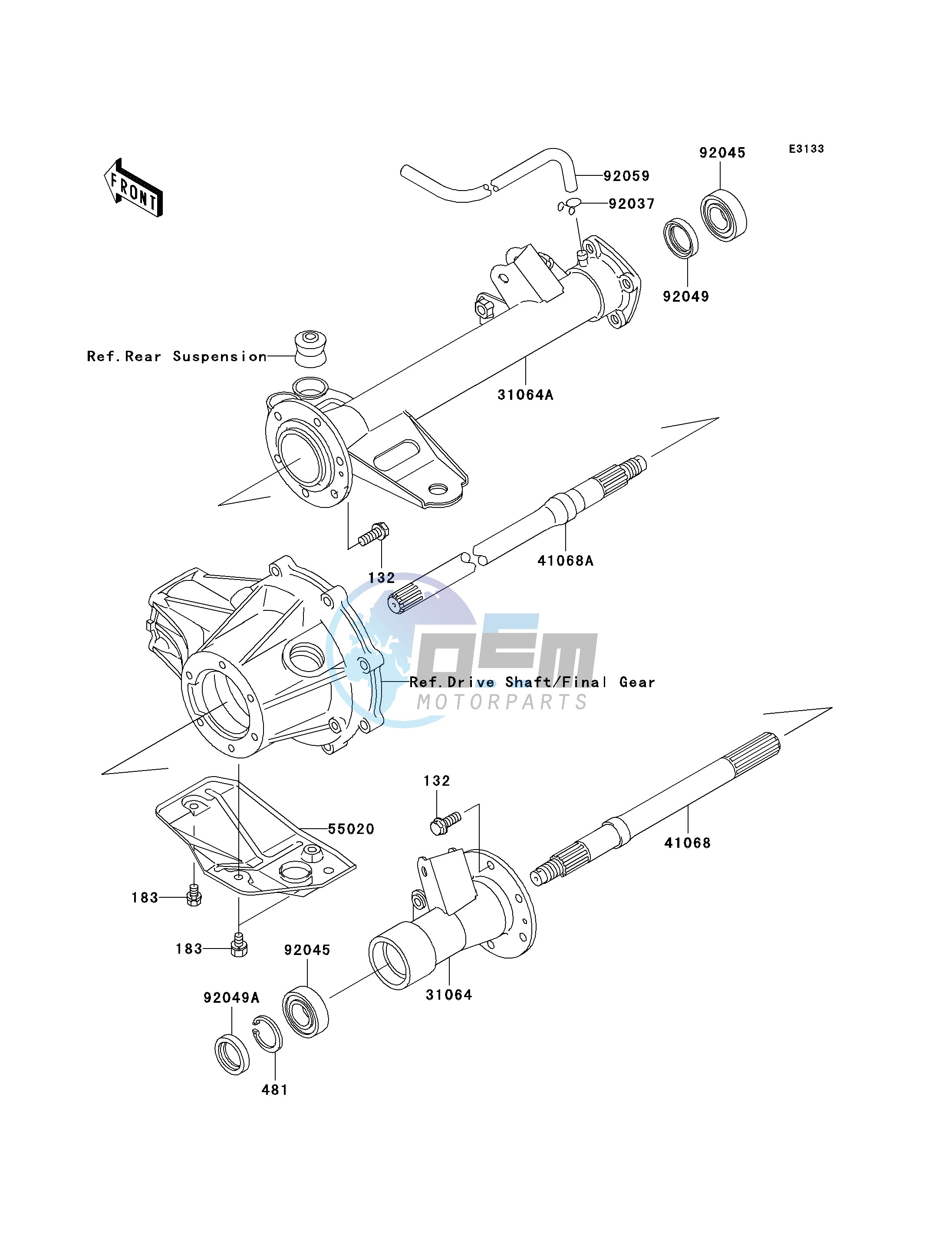 REAR AXLE