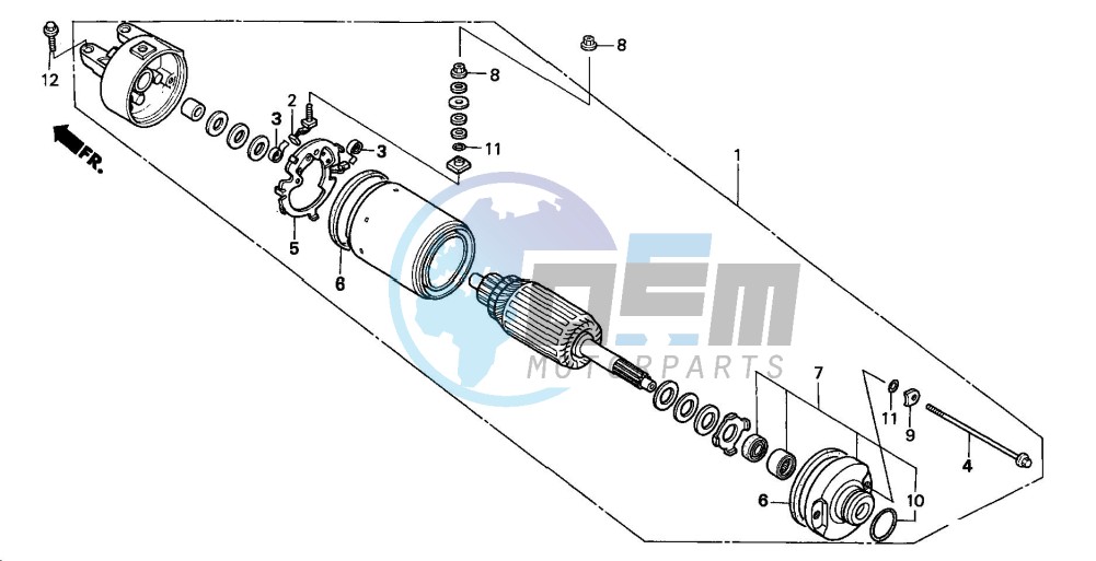 STARTING MOTOR