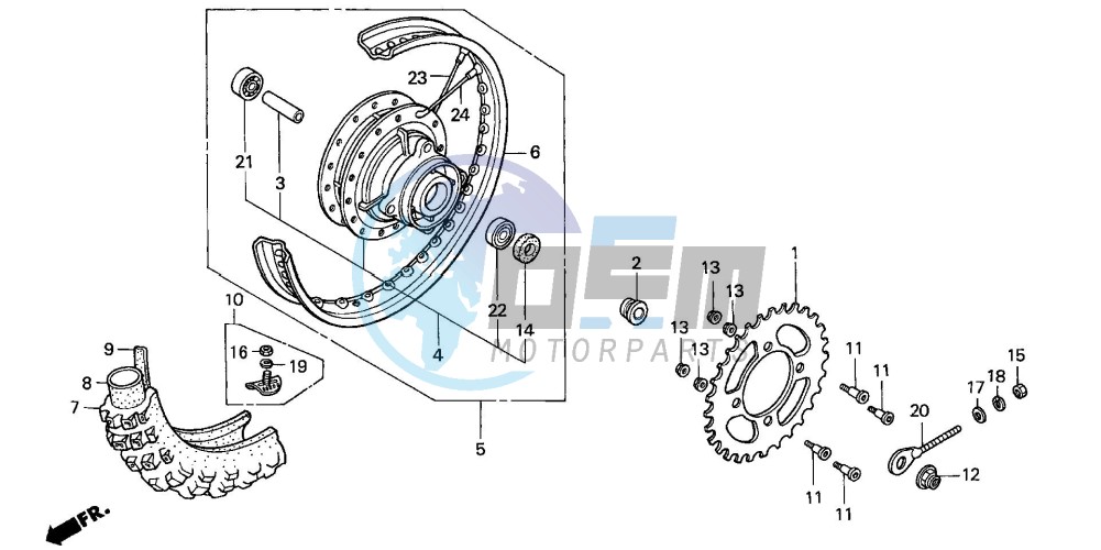 REAR WHEEL