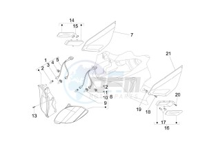 Nexus 125 e3 drawing Head lamp - Turn signal lamps