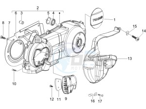 Nexus 250 SP e3 (UK) UK drawing Crankcase cover - Crankcase cooling