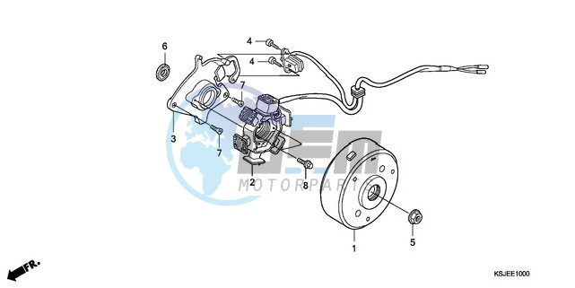 GENERATOR (CRF80F)