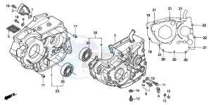 NX2502 drawing CRANKCASE