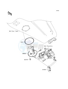 VN 1600 A [VULCAN 1600 CLASSIC] (A6F-A8FA) A7FA drawing FUEL PUMP