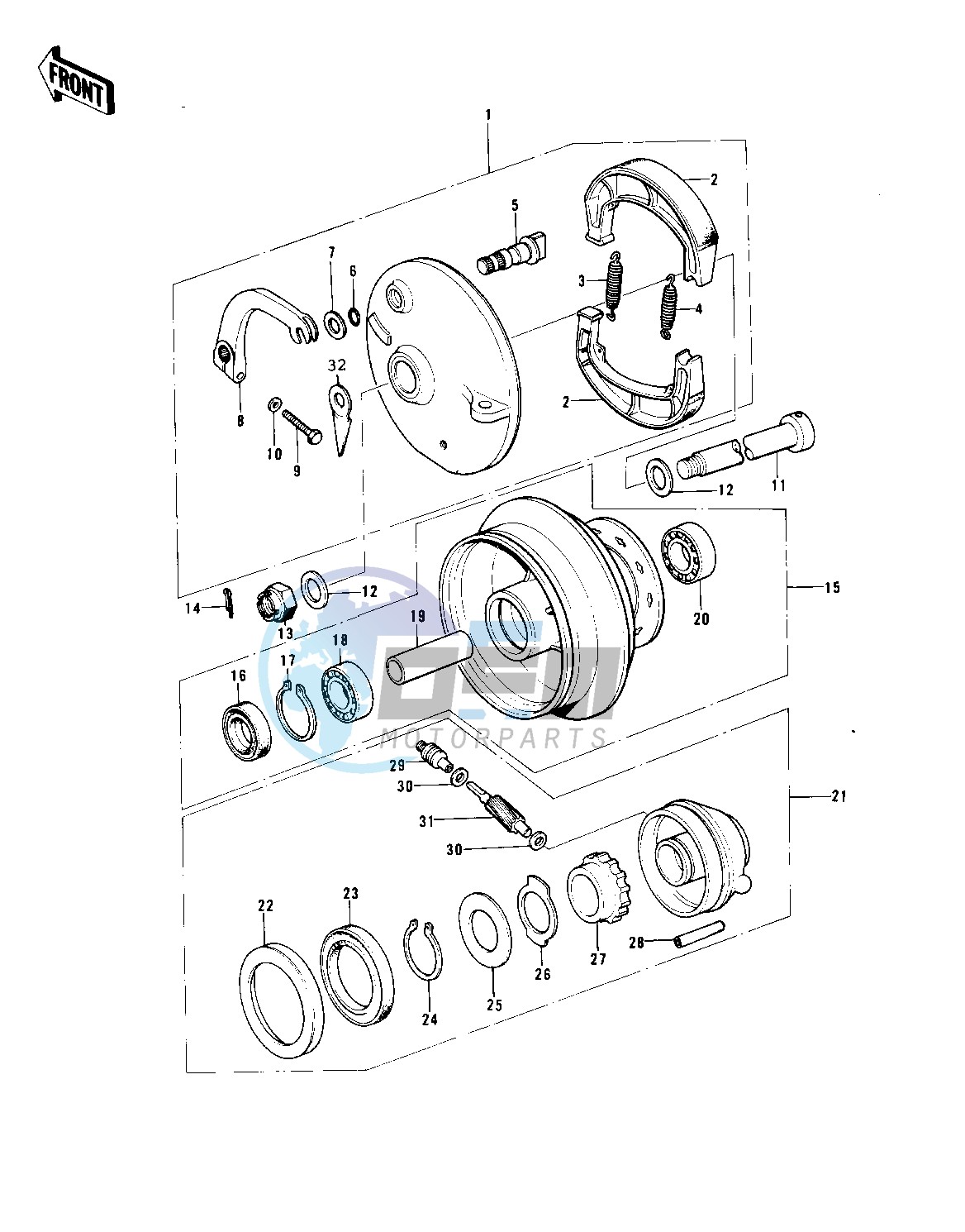 FRONT HUB_BRAKE