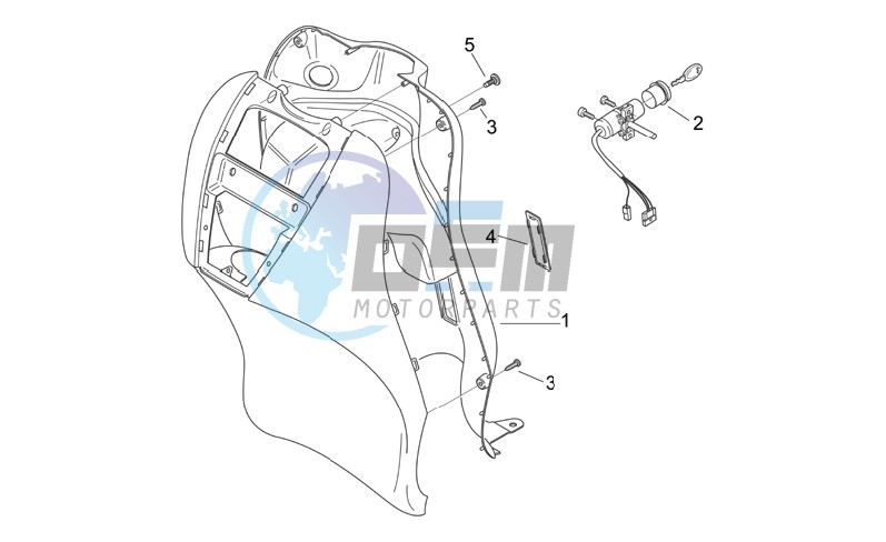 Front body V - Internal shield