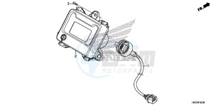 TRX420FE1E TRX420 Europe Direct - (ED) drawing METER