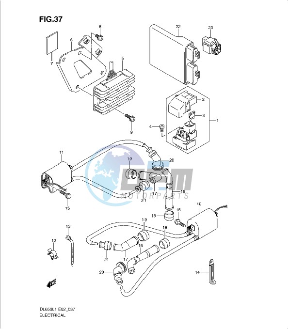 ELECTRICAL (DL650L1 E24)