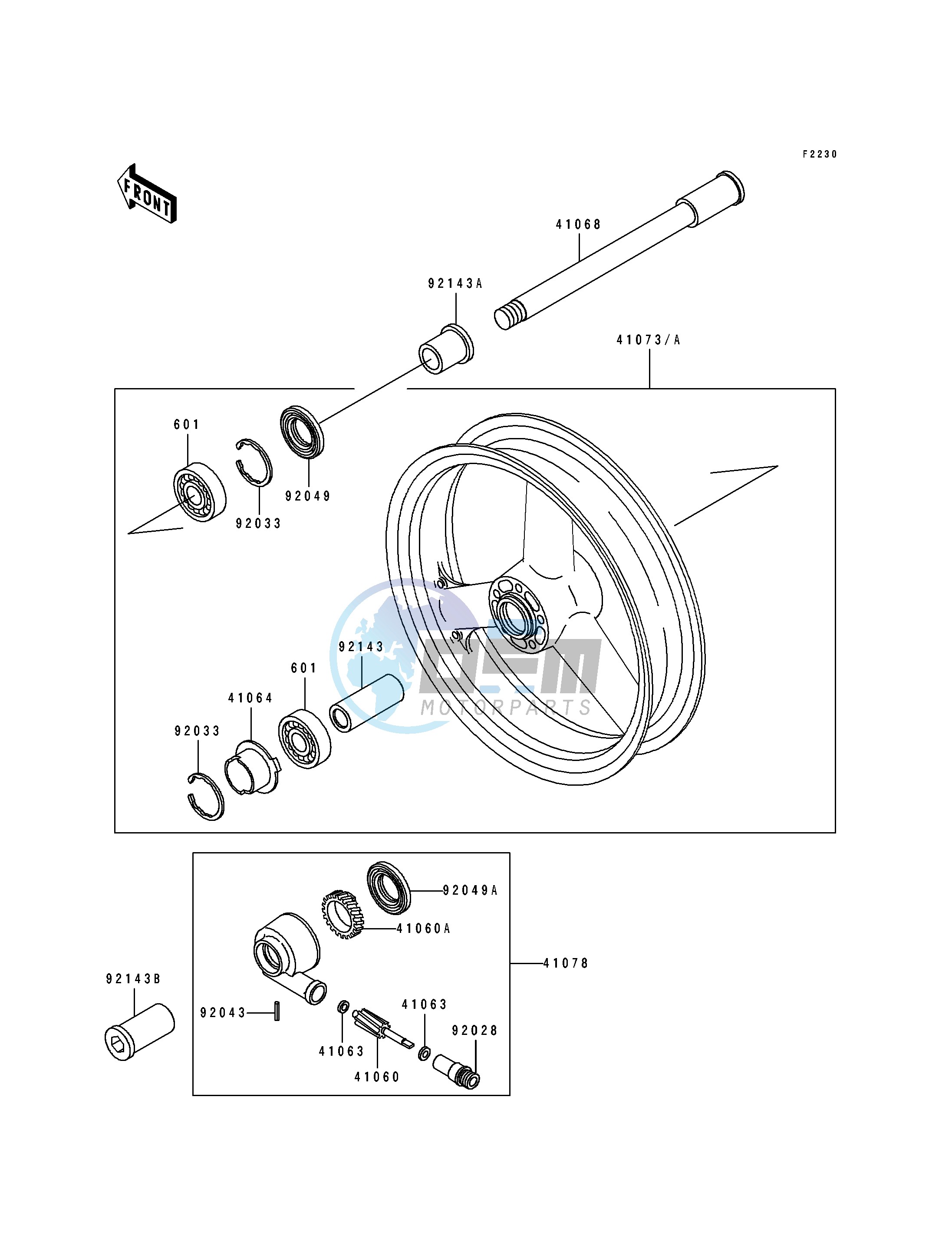 FRONT WHEEL