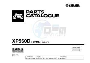 XP560D-A TMAX TECH MAX (B7ME) drawing Infopage-1