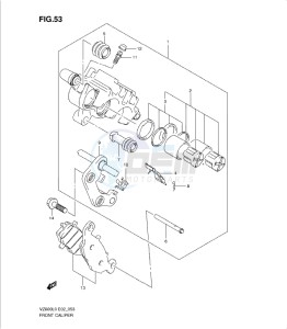 VZ800L0 drawing FRONT CALIPER