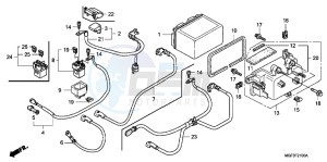 FJS600AB SilverWing ED drawing BATTERY