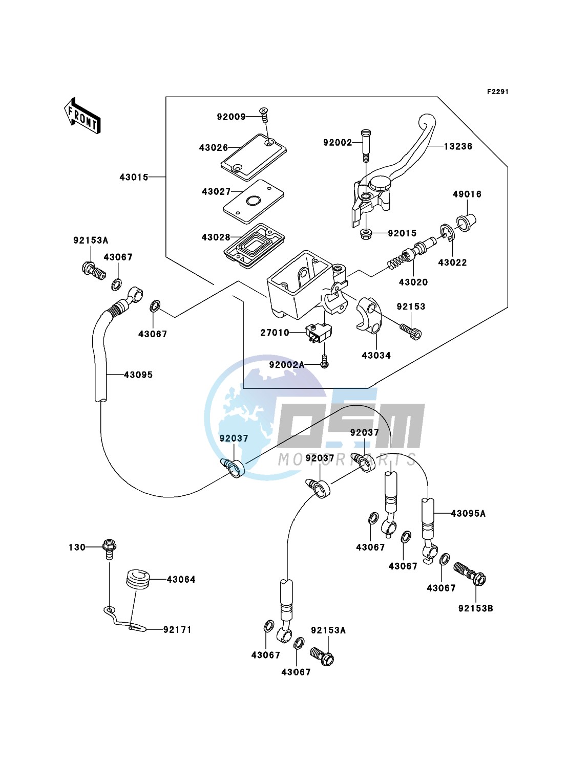 Front Master Cylinder