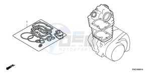 TRX420FPM9 U / 4WD drawing GASKET KIT A