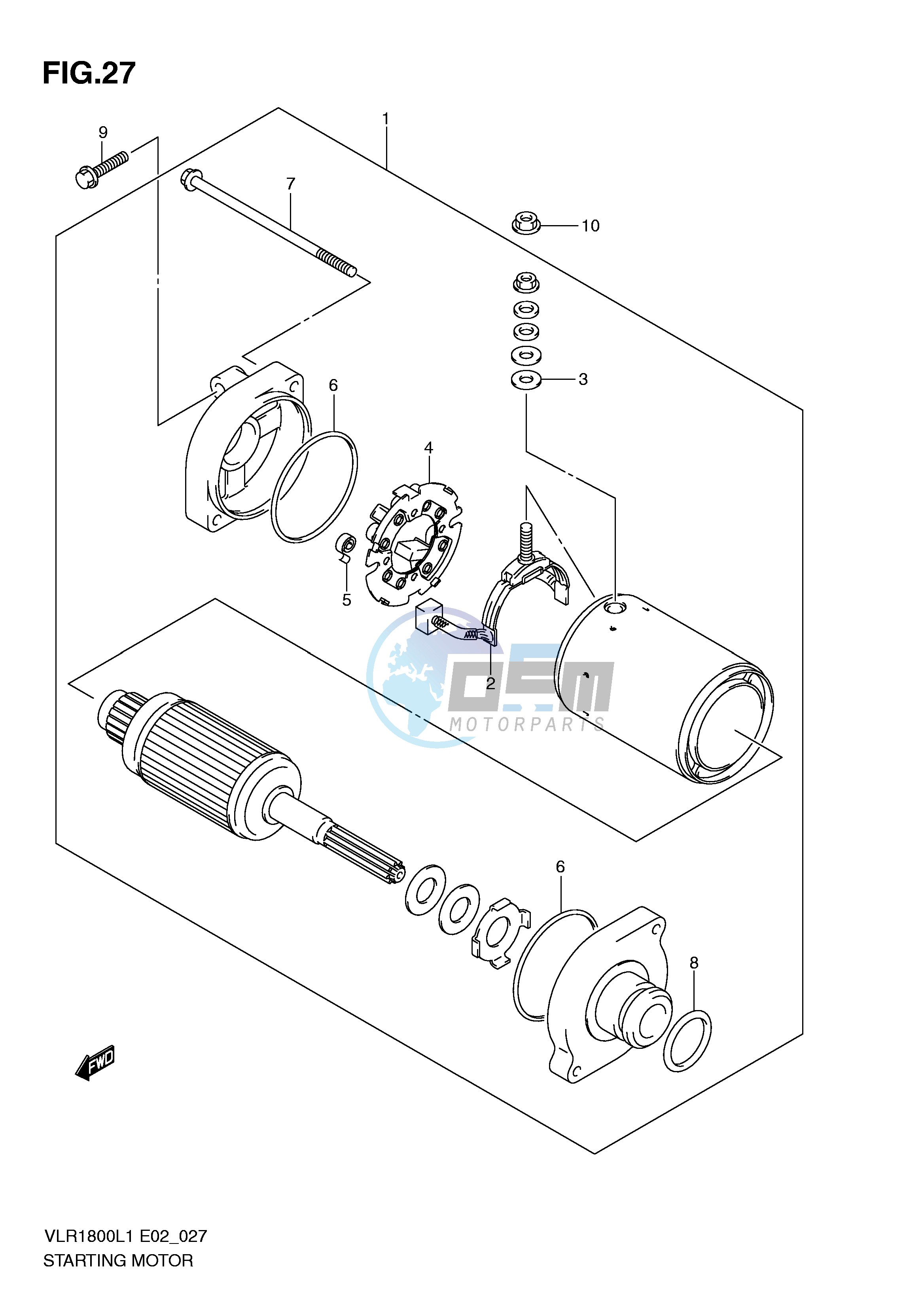 STARTING MOTOR