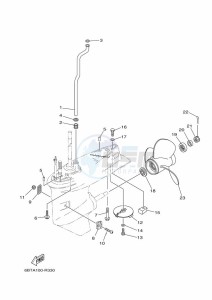 F30BETL drawing LOWER-CASING-x-DRIVE-2