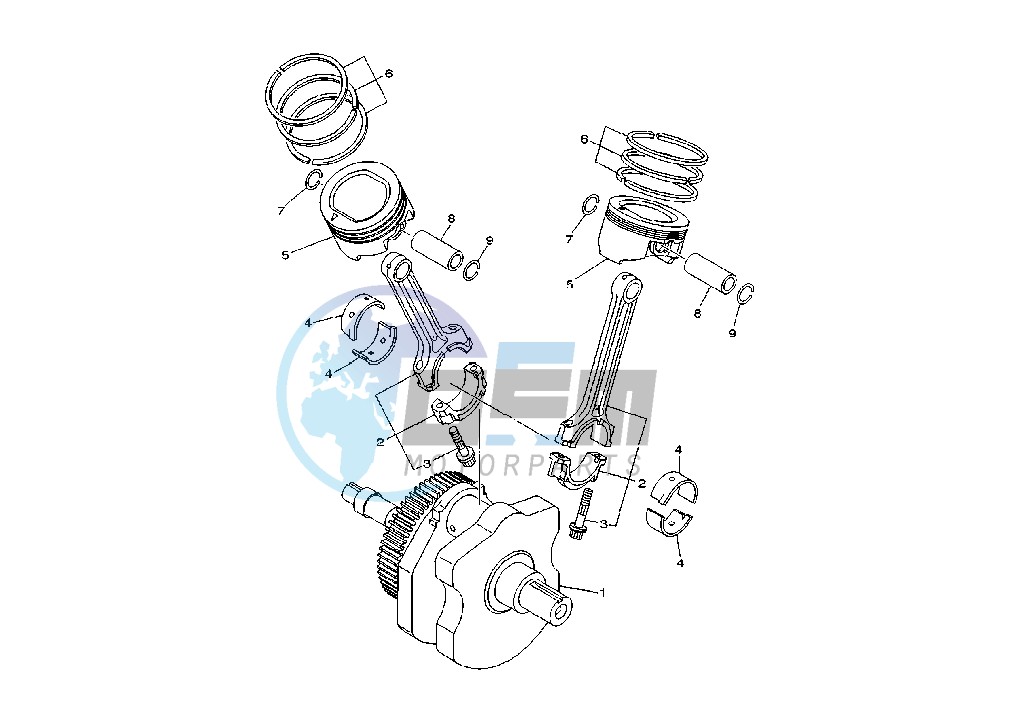 CRANKSHAFT - PISTON