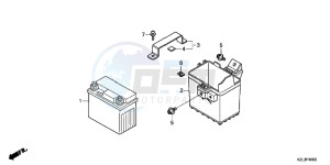 NSC110MPDC drawing BATTERY