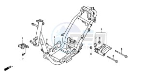 SK50M drawing FRAME BODY