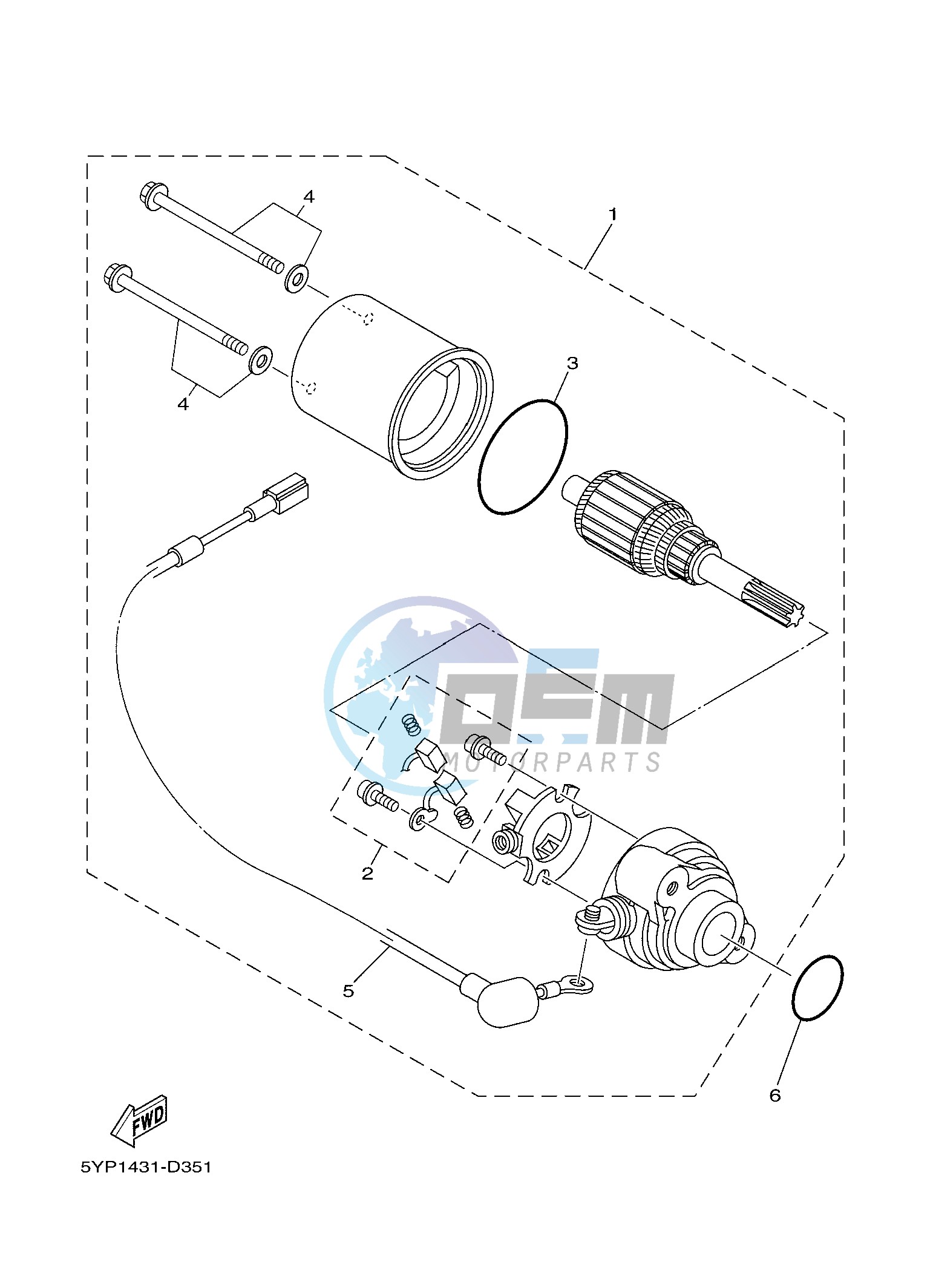 STARTING MOTOR