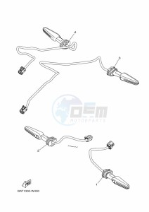 MT-07 MTN690 (BAT8) drawing FLASHER LIGHT