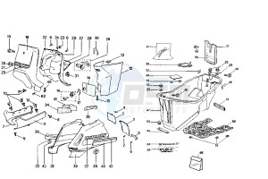 SV GEO - 125 cc drawing BODY