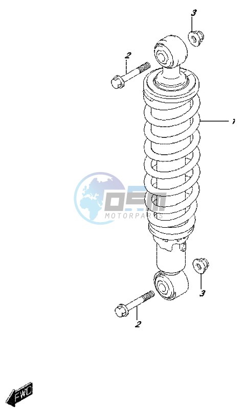 REAR SHOCK ABSORBER