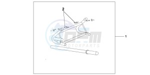 VT750C3 drawing MAINTENANCE STAND