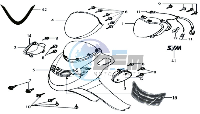 HEAD LIGHT FR  COVER