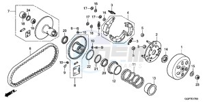 NSC50MPDE NSC50MPDE UK - (E) drawing DRIVEN FACE