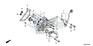 NC700DD INTEGRA E drawing REDUCTION GEAR