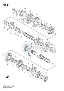 VZ800 (E3-E28) MARAUDER drawing TRANSMISSION